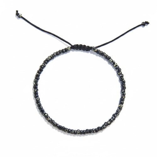 Amalfi - Obsidian Strength Bracelet