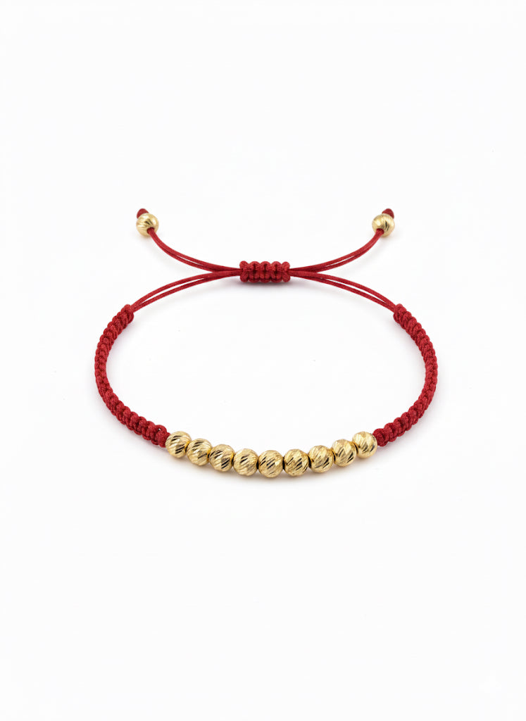 Milano - 14K Gold Kırmızı Örgü